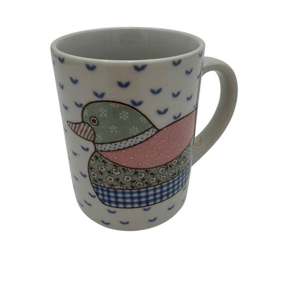Vintage 1982 International House Duck Mug Mallard Quilted - Picture 4 of 8